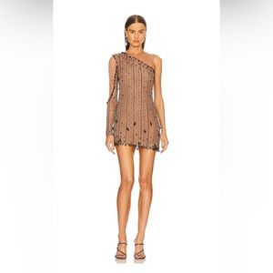 Zintia Embellished Mini Dress in Black
NBD